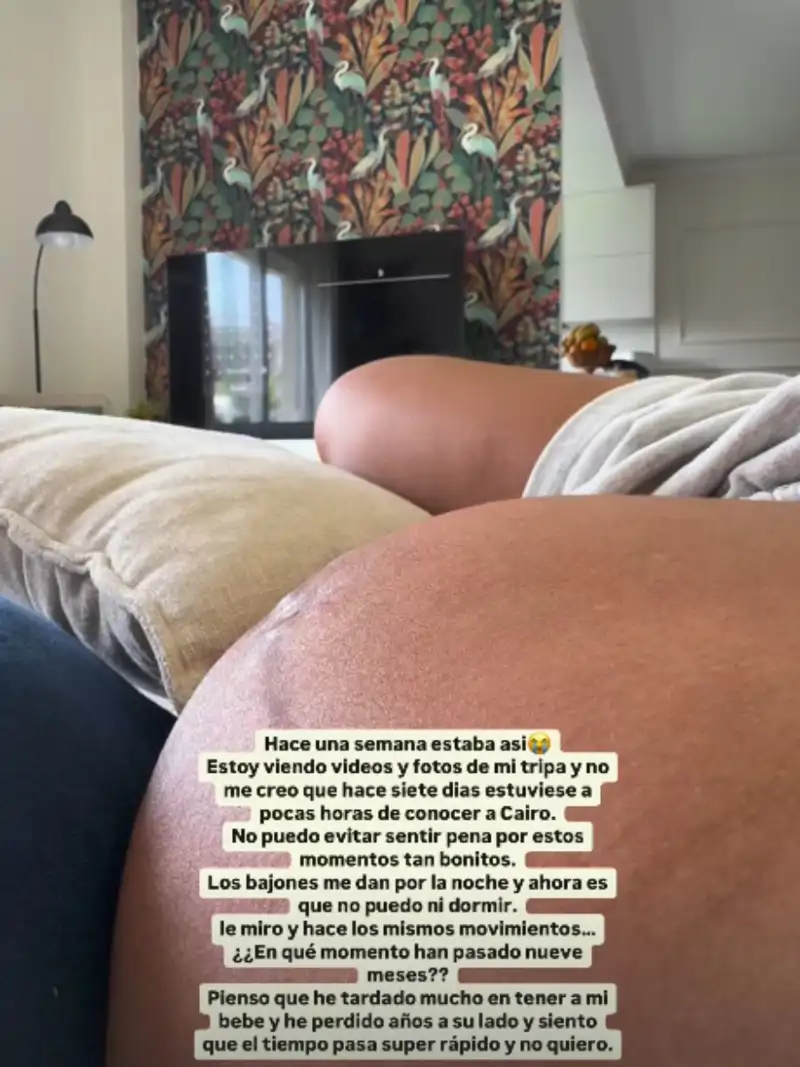 La publicación de Isa Pantoja sobre el momento que vive