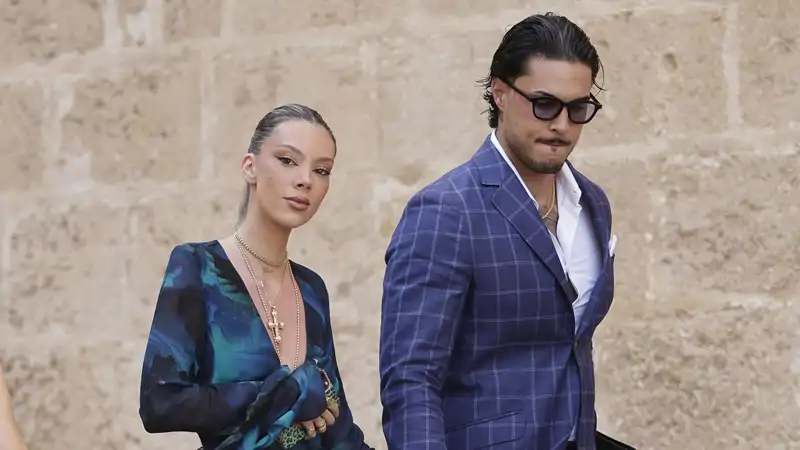 Alejandra Rubio y Carlo Costanzia en Jávea