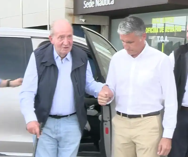 El Rey Juan Carlos en Sanxenxo