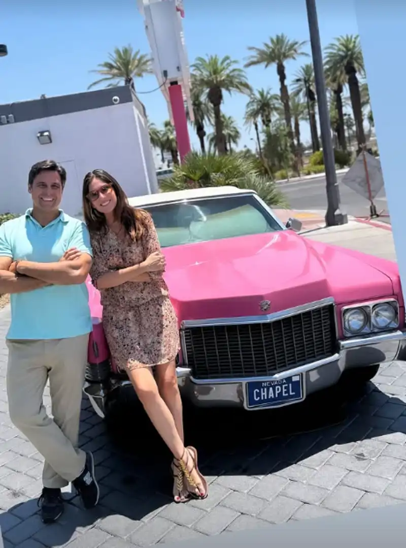 Francisco Rivera y Lourdes Montes en Las Vegas