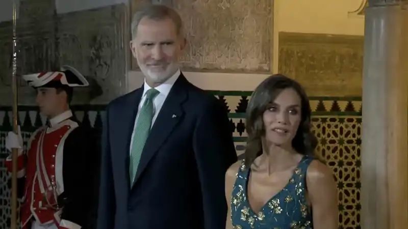 La Reina Letizia y Felipe VI en Sevilla