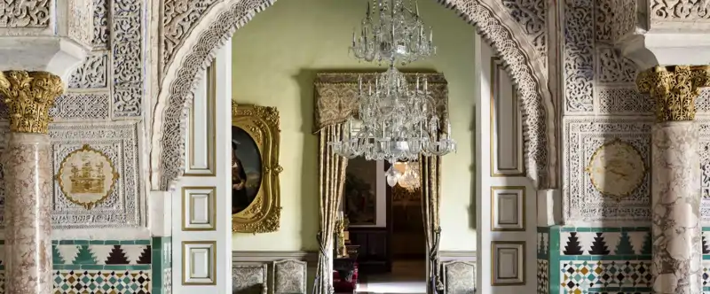 Parte de 'Cuarto Alto', la residencia oficial de los Reyes en Sevilla.
