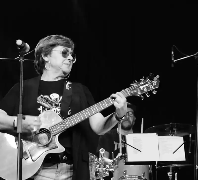 Pilar Machi en el escenario 