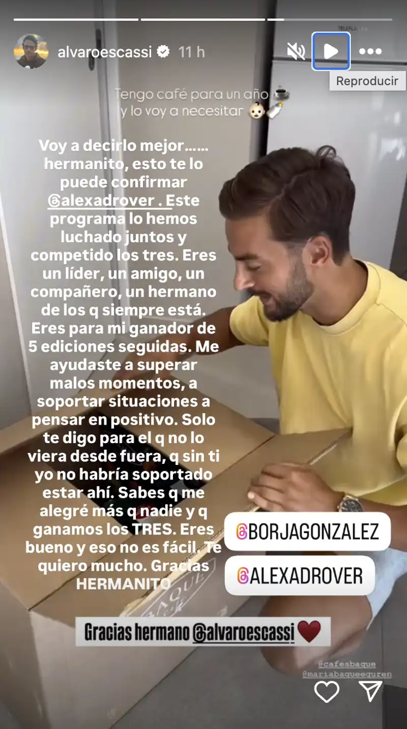 Álvaro Muñoz Escassi y Borja González