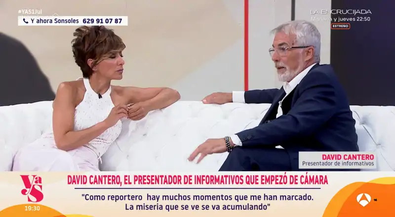 David Cantero en 'Y ahora Sonsoles'