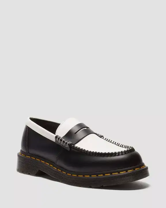 Mocasines penton de piel smooth bicolor de Dr  Martens 133 euros