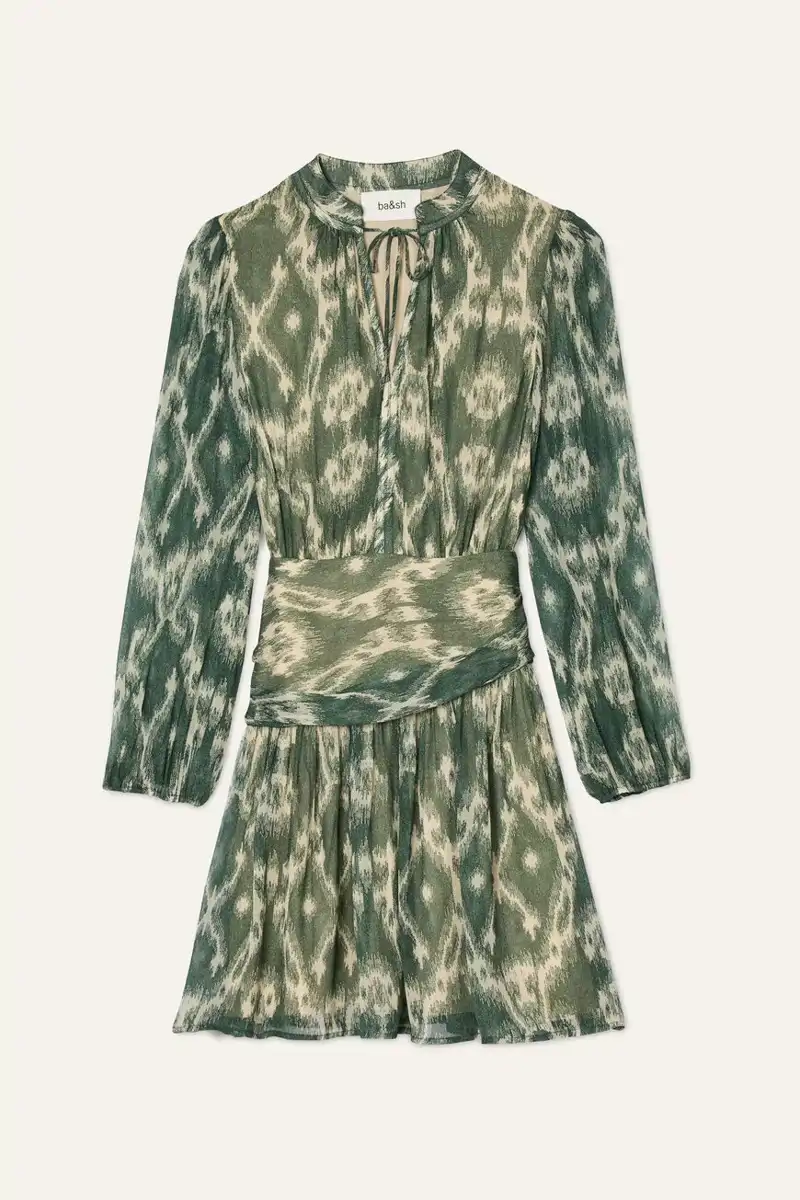 Vestido corto Minthe de Ba&Sh 122,50 euros 