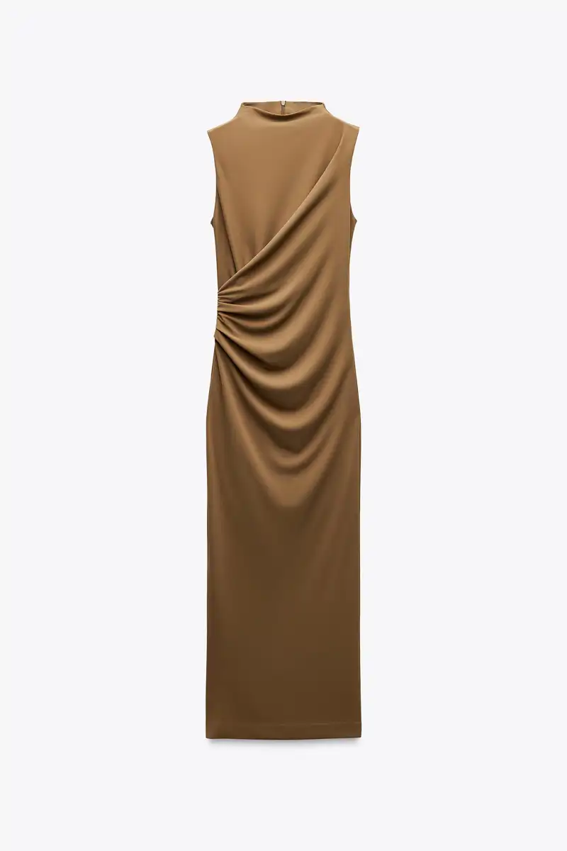 Vestido drapeado