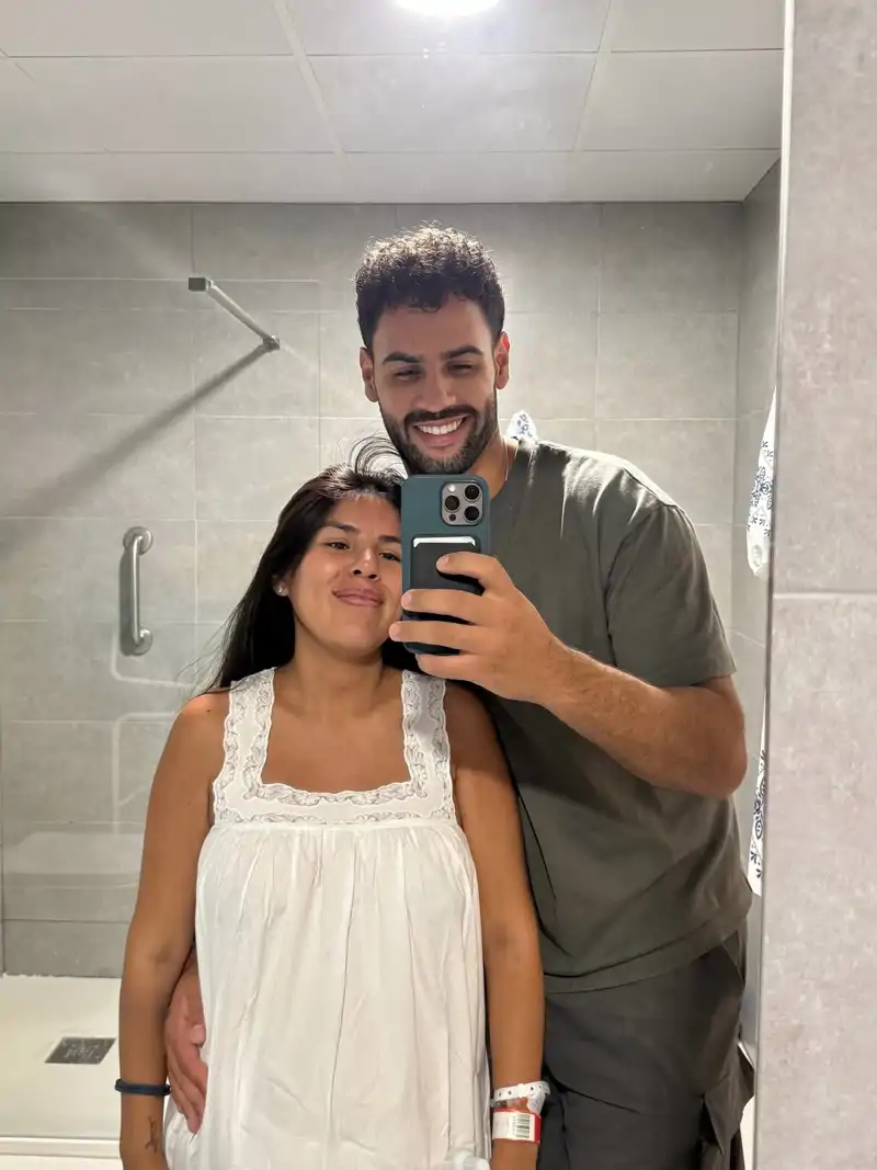 Isa Pantoja y Asraf Beno
