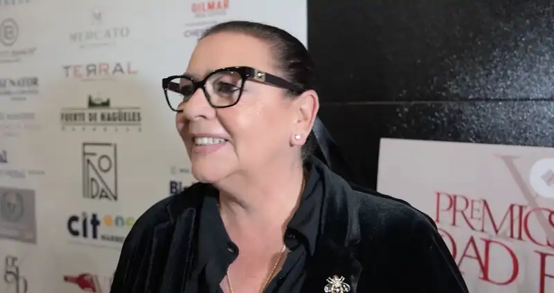 María del Monte en una presentación