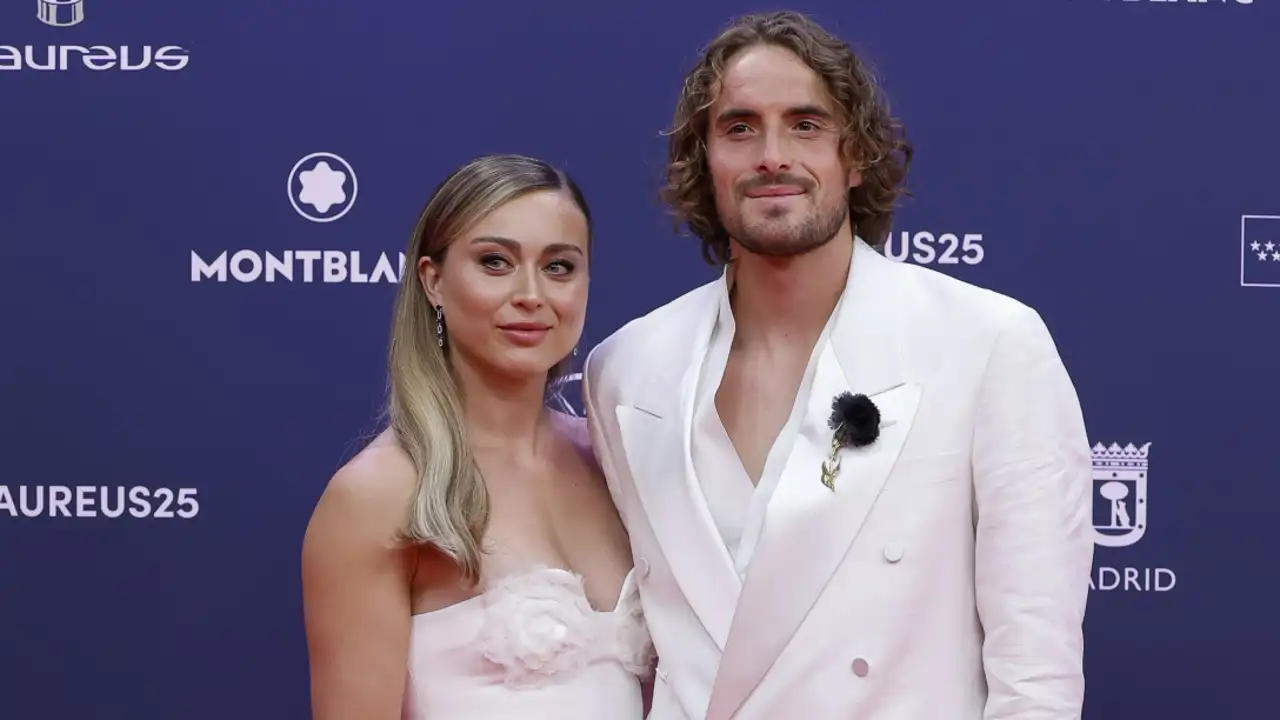 Paula Badosa y Stefanos Tsitsipas