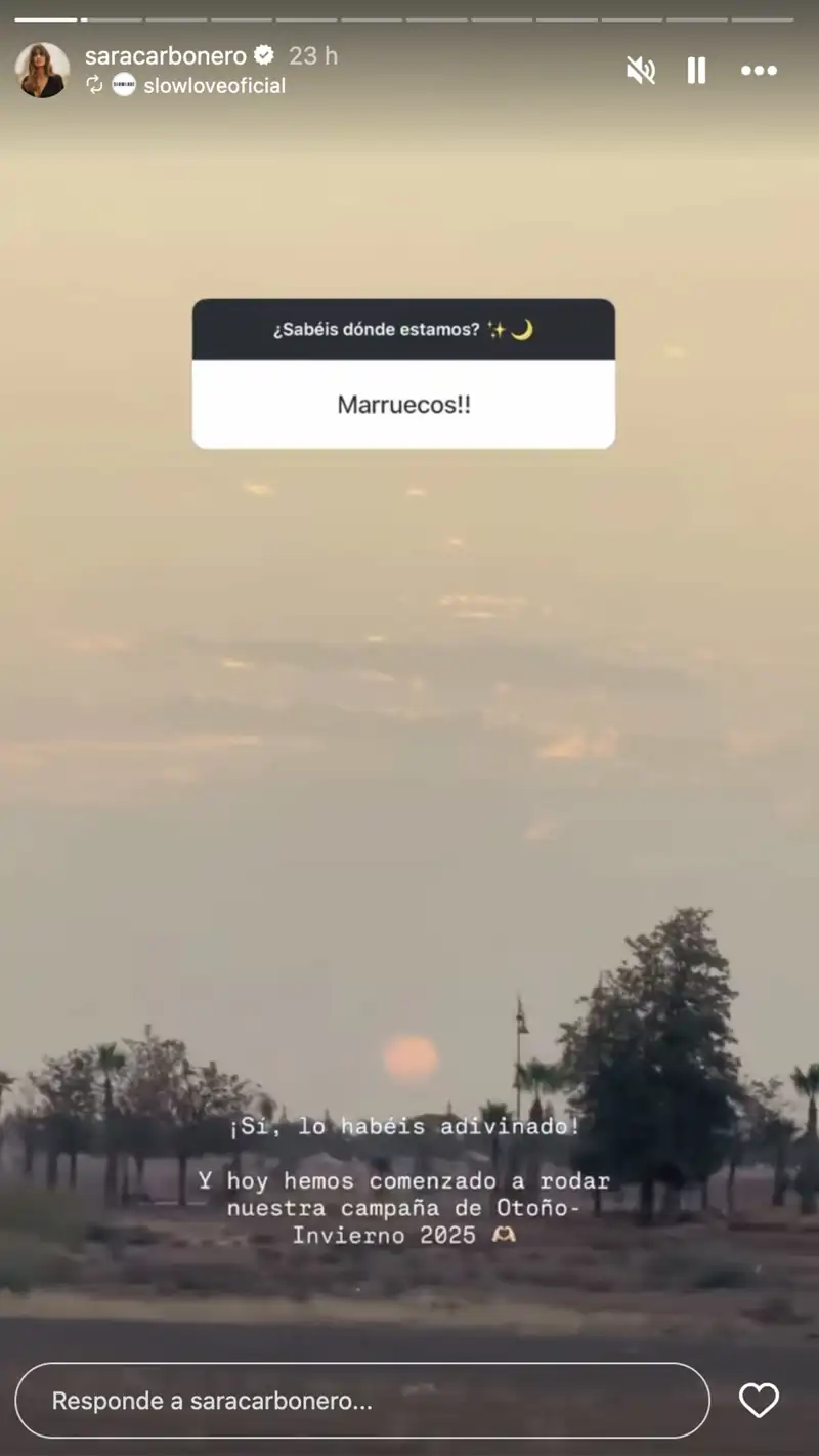 Storie de Sara Carbonero
