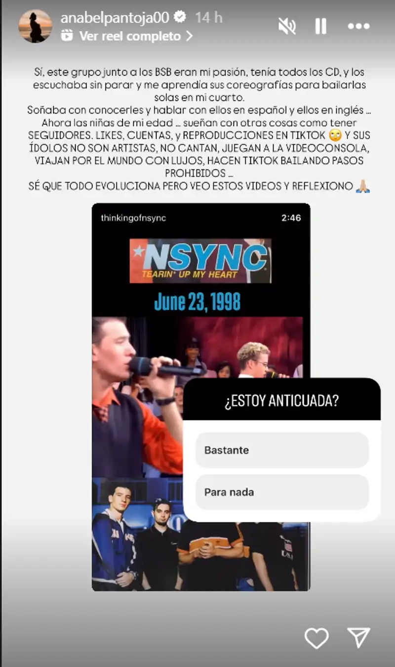 Anabel Pantoja reflexiona sobre la influencia de las redes sociales