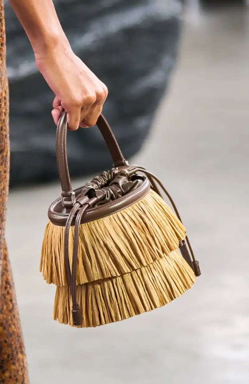 bolso rafia