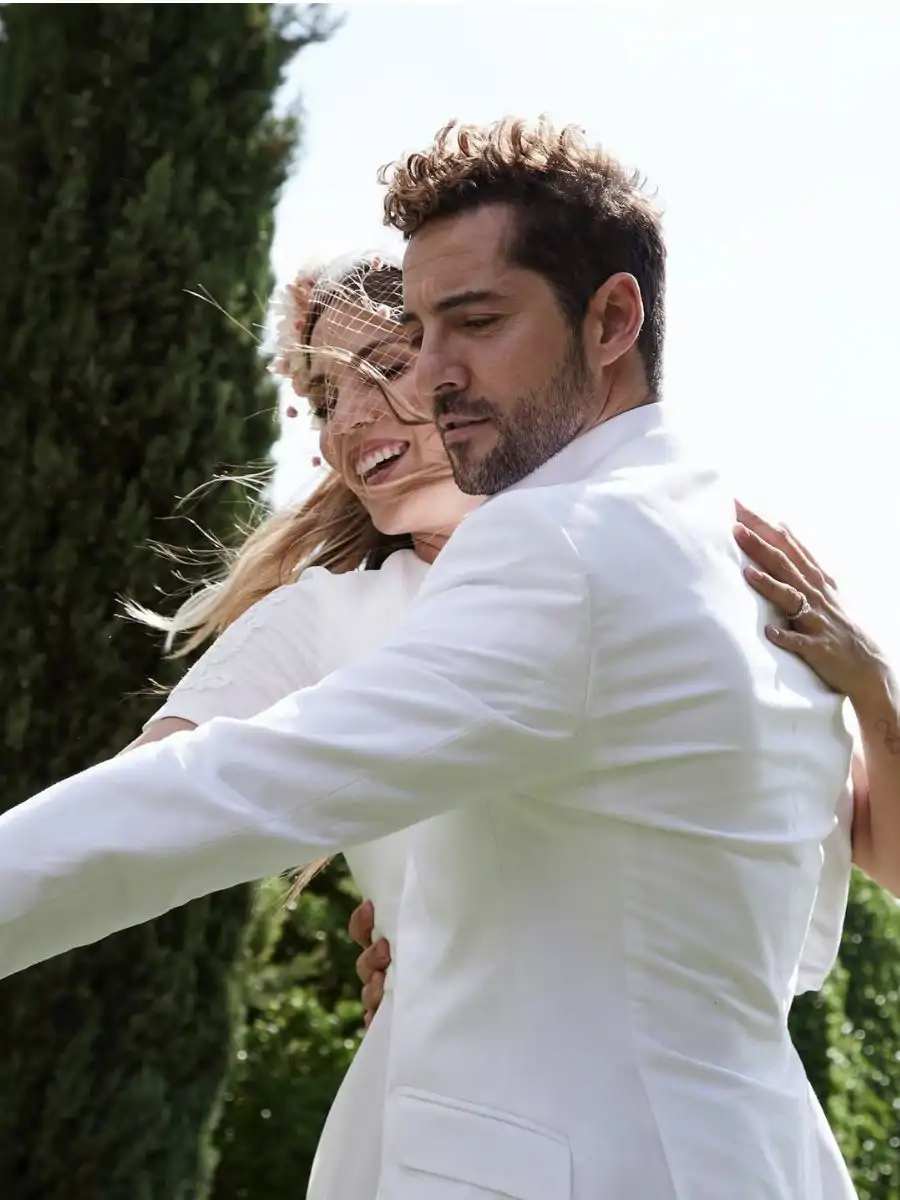 David Bisbal y Rosanna Zanetti y su cambio de look