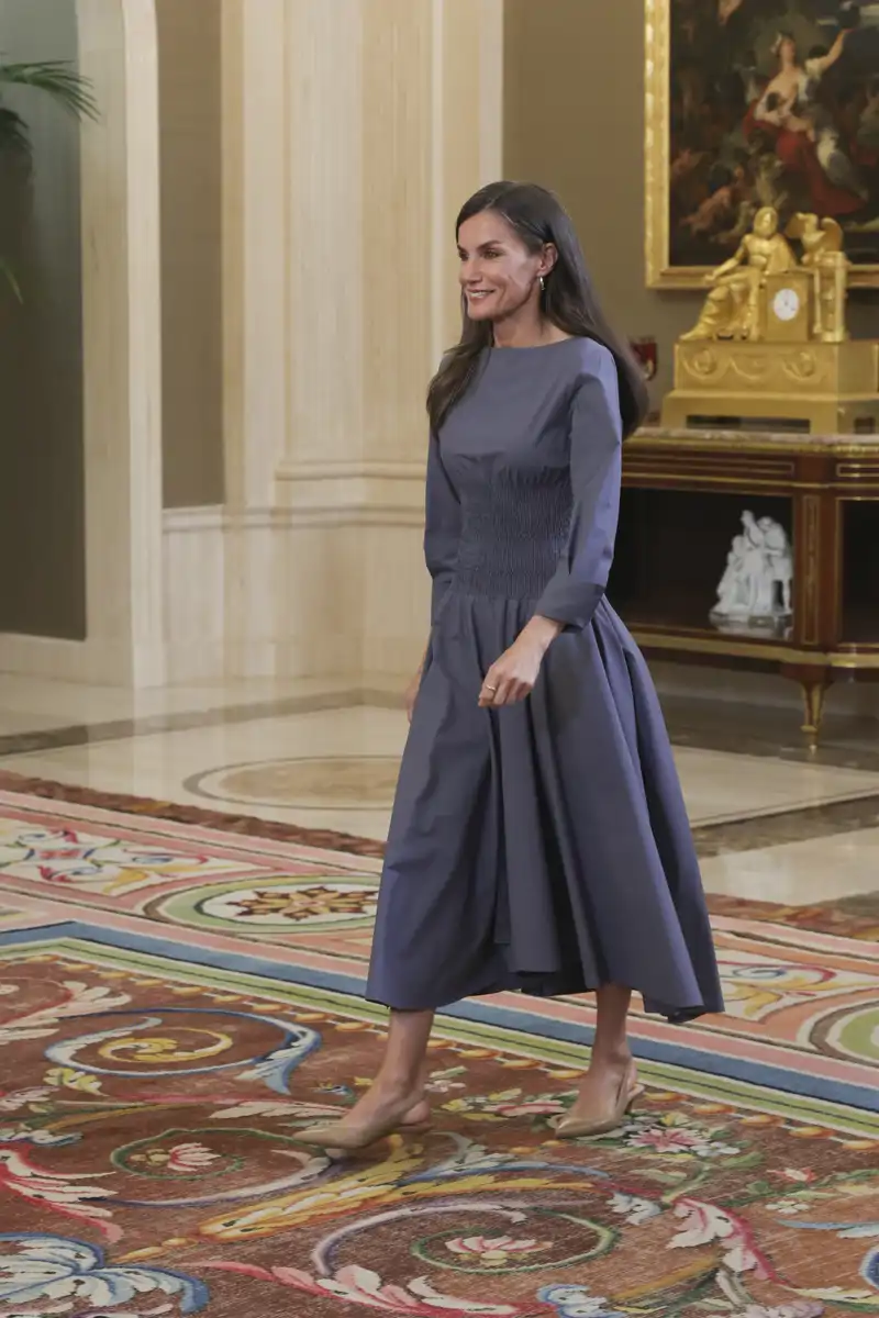 El vestido de Adolfo Domínguez que ayer lució durante la reunión 68ª Comisión de Estupefacientes de la ONU