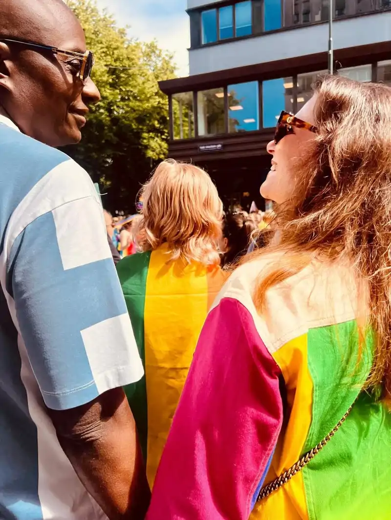 Marta Luisa de Noruega junto a su marido, Durek Verrett