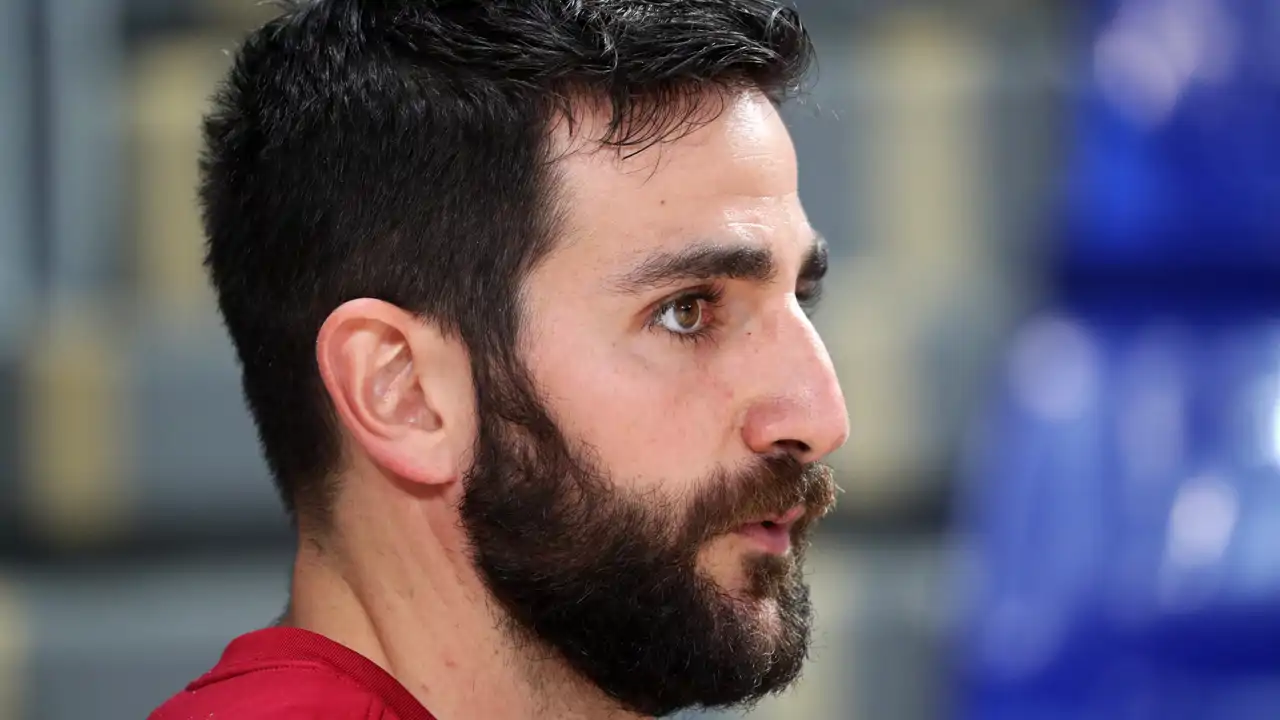 Ricky Rubio en un partido en el Palau Blaugrana