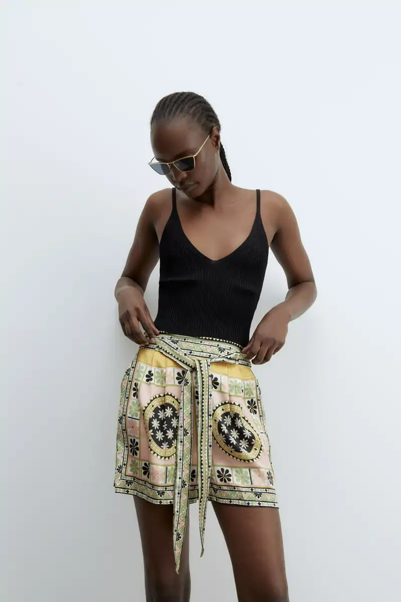 Bermudas boho