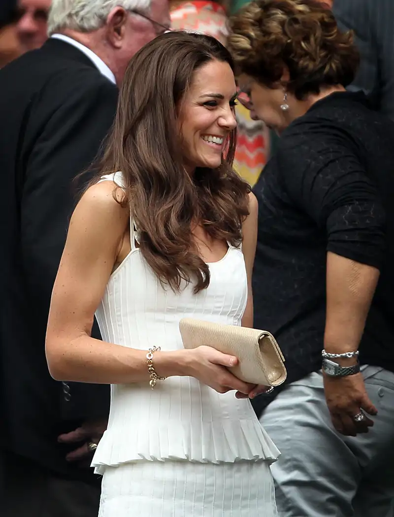 El estilismo de Kate Middleton en su aparición en Wimbledon en el año 2011
