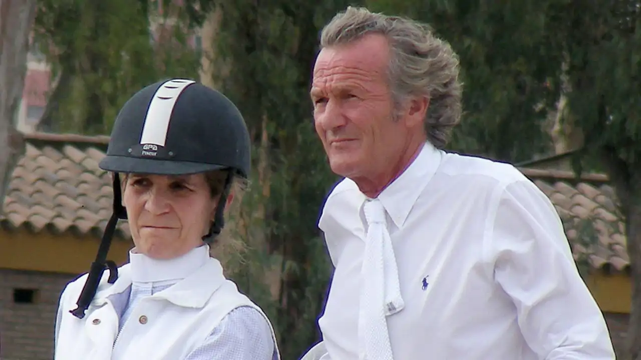 La Infanta Elena y Luis Astolfi.