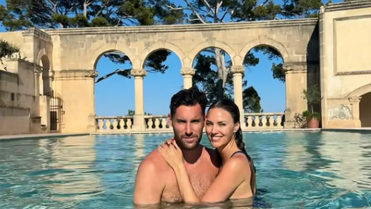 Rudy Fernández y Helen Lindes en la Fortaleza de Pollença