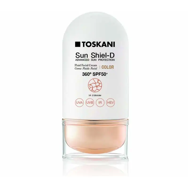 Sun Shiel-D Advance Sun Protection fluida facial de Toskani 49,90 euros 
