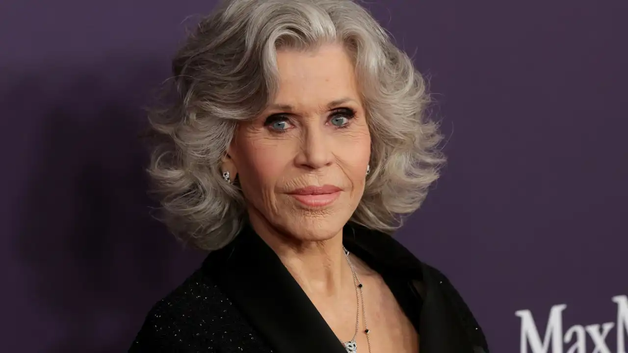 Jane Fonda posa durante un photocall