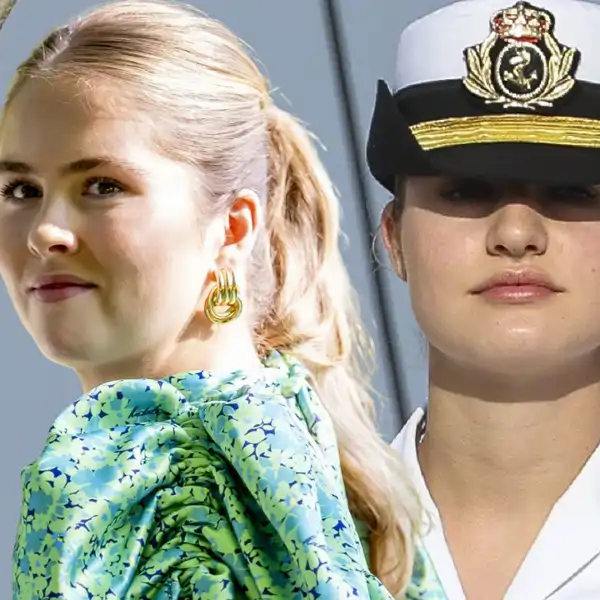 Princesa Leonor Amalia de Holanda y Elisabeth de Bélgica