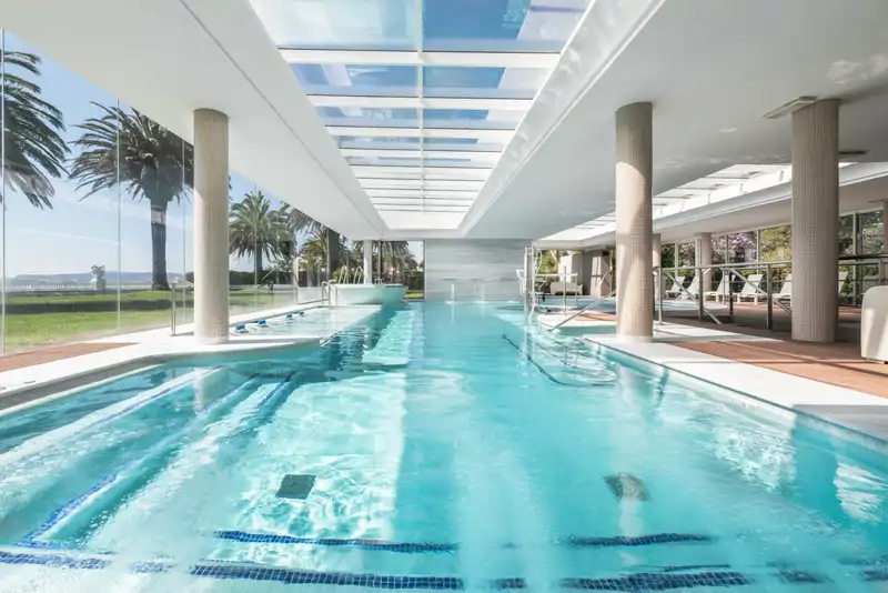 El balneario del Eurostars Gran Hotel la Toja en Pontevedra