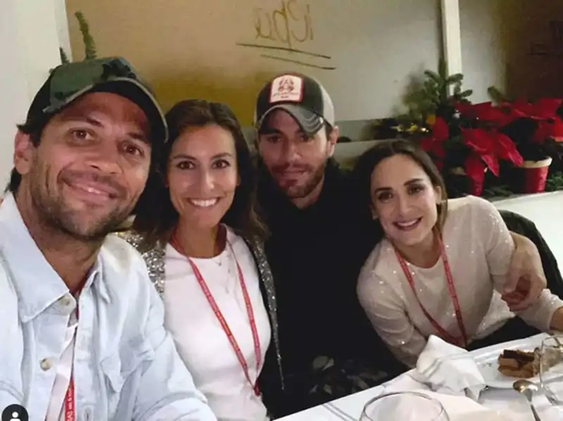 fernando verdasco, ana boyer, enrique iglesias, tamara falco