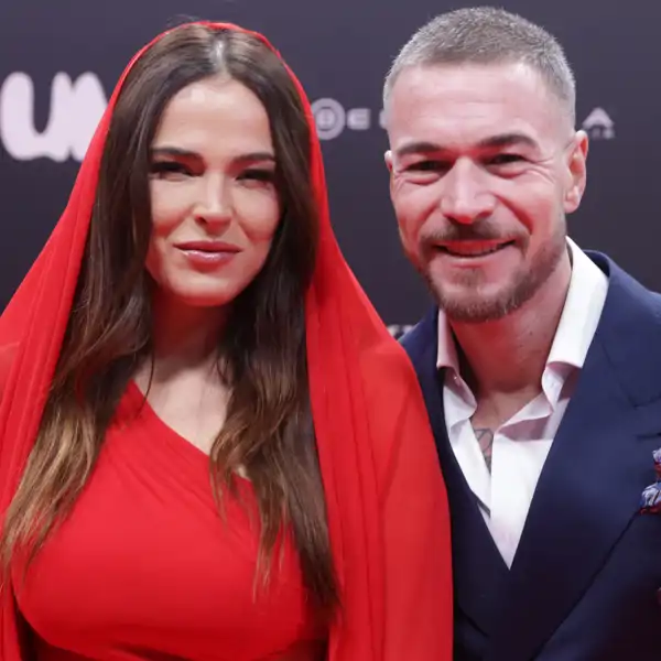Marta Peñate y Tony Spina en los 'G Z Awards"