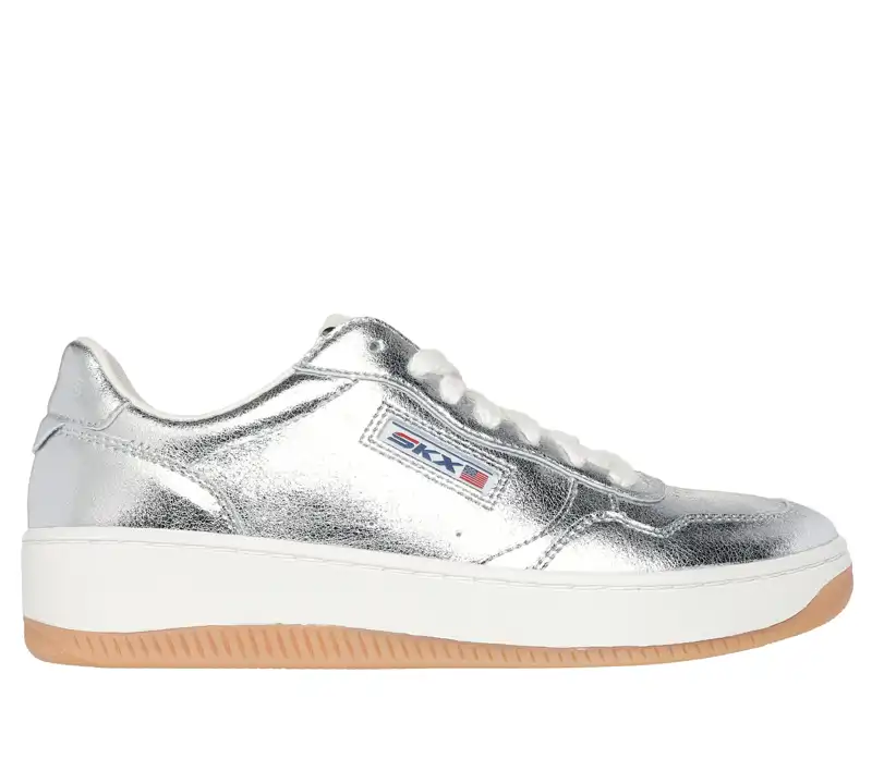 Zapatillas metalizadas