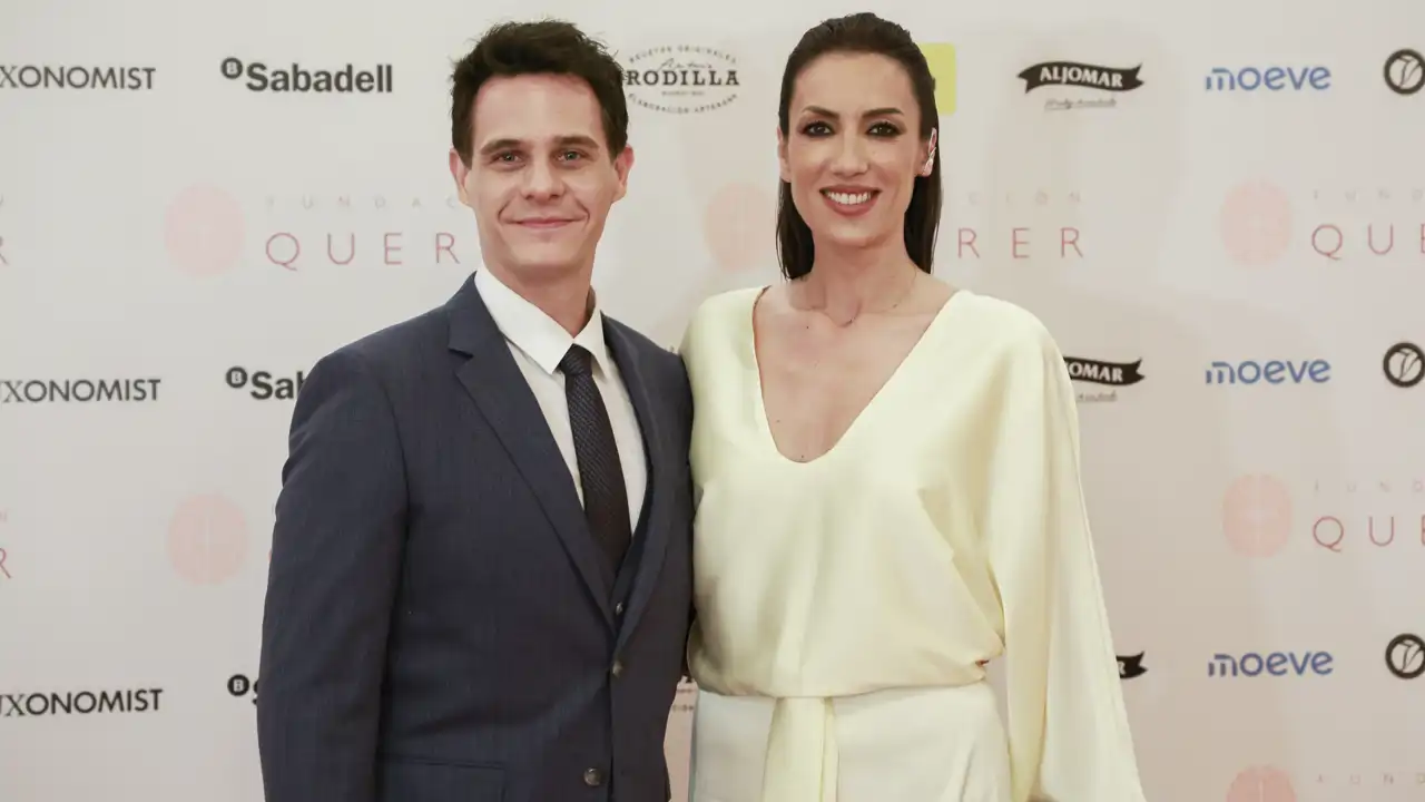 Christian Gálvez y Patricia Pardo en un evento benéfico en Madrid