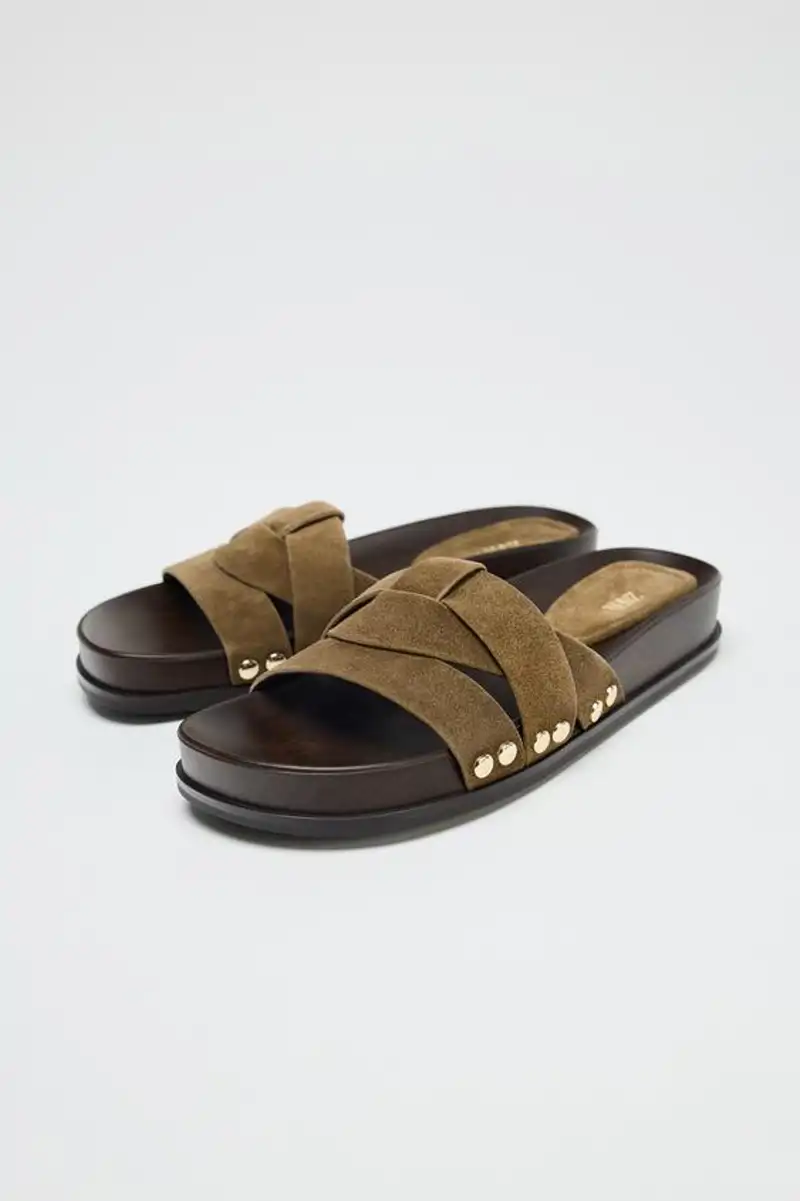 Pala plataforma piel de Zara 39,95 euros