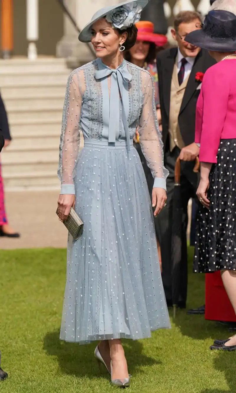 Kate Middleton recicla uno de sus vestidos más famosos y bonitos para la Garden Party post-coronación de Carlos III