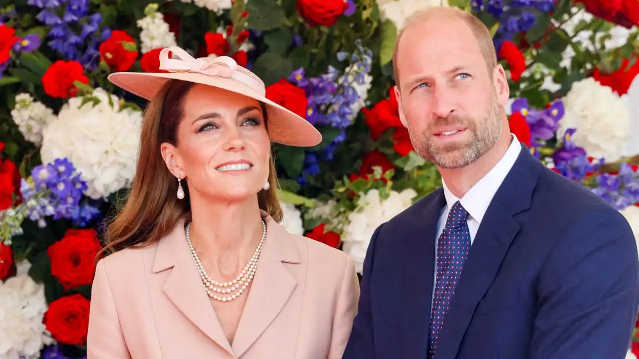 Kate Middleton y el príncipe Guillermo