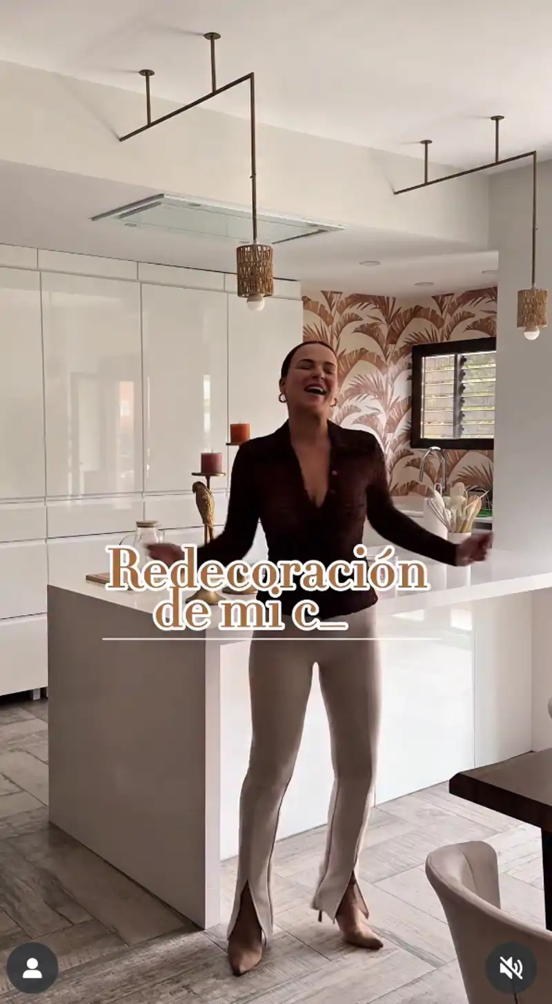 La cocina de la casa de Marta Peñate