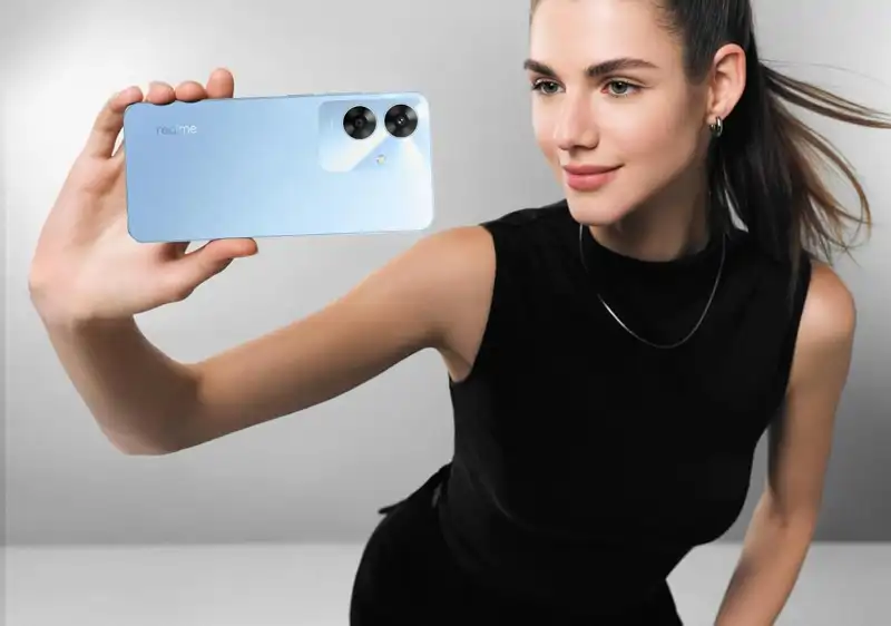 Mujer con smartphone