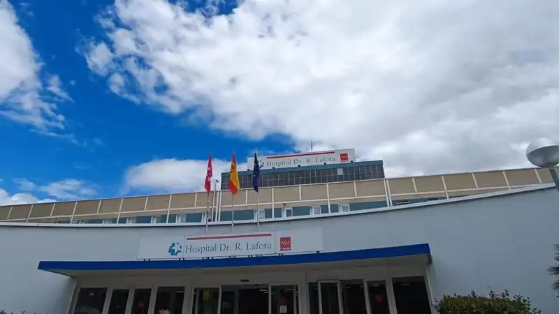 Fachada del Hospital donde se trata José Fernando Ortega