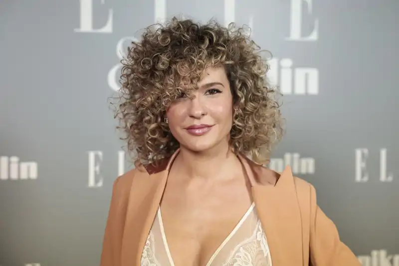 Sheila Casas, posando en un photocall. 