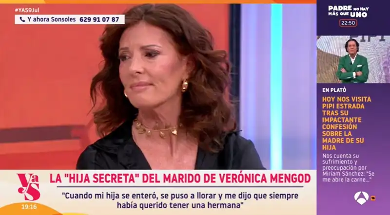 Verónica Mengod repasa su trayectoria y vida familiar en su entrevista en 'Y ahora sonsoles'