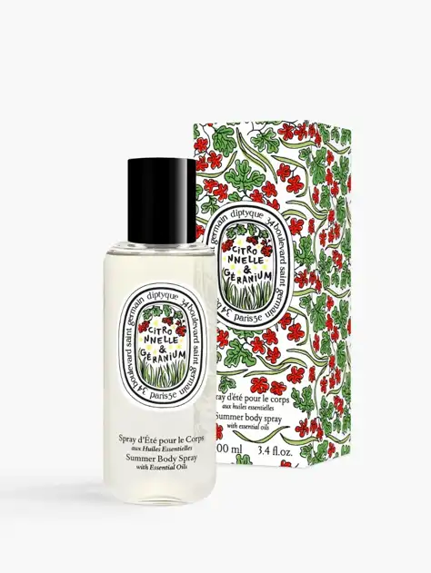 Citronela & Geranio spray para el cuerpo de Diptyque 52 euros