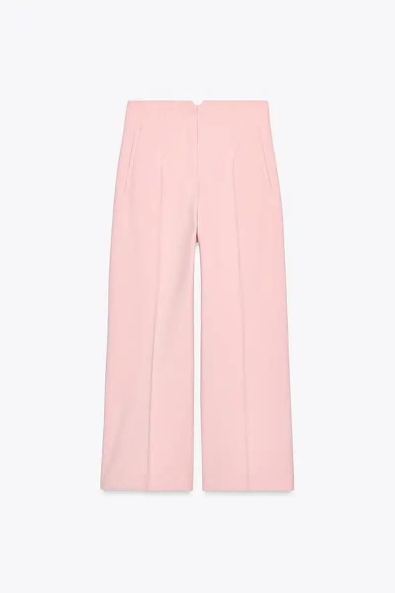 Pantalón tiro alto culotte de Zara 12,99 euros