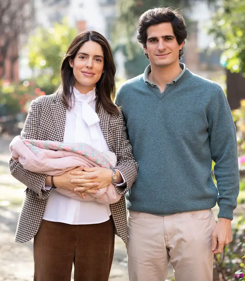 Sofía Palazuelo y Fernando Fitz-James Stuart presentan a su segunda hija, Sofía