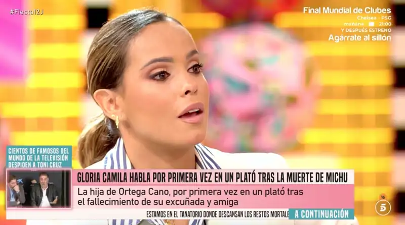 Gloria Camila en 'Fiesta'
