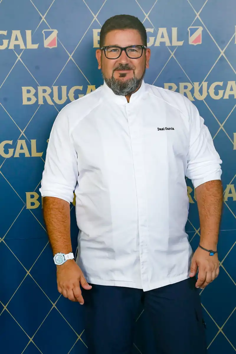 El chef Dani García en un photocall