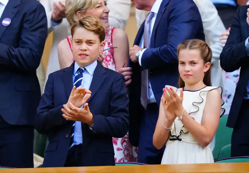 La Princesa Charlotte en Wimbledon