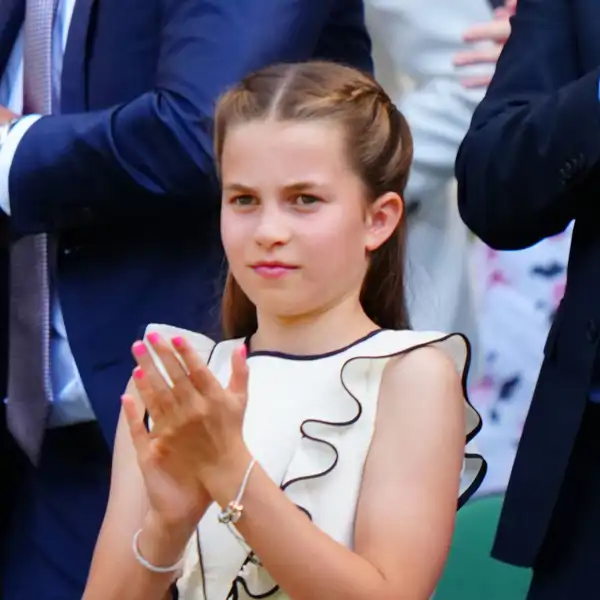 La Princesa Charlotte en Wimbledon