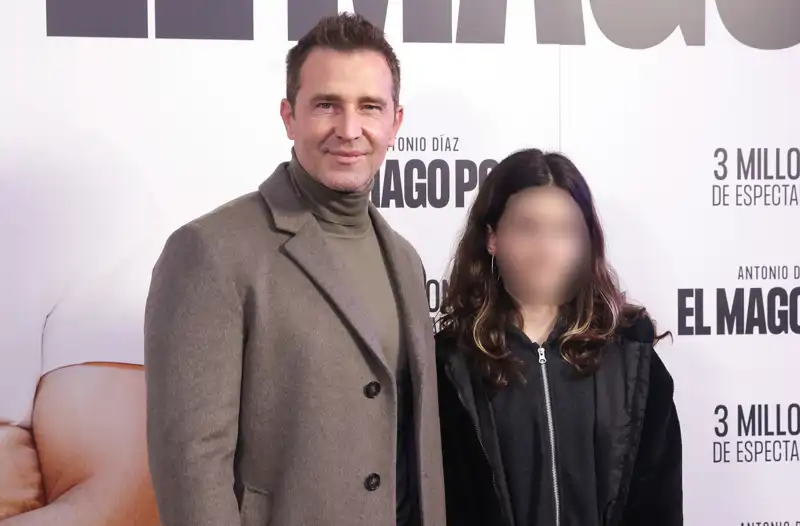 Fernando Gil y su hija